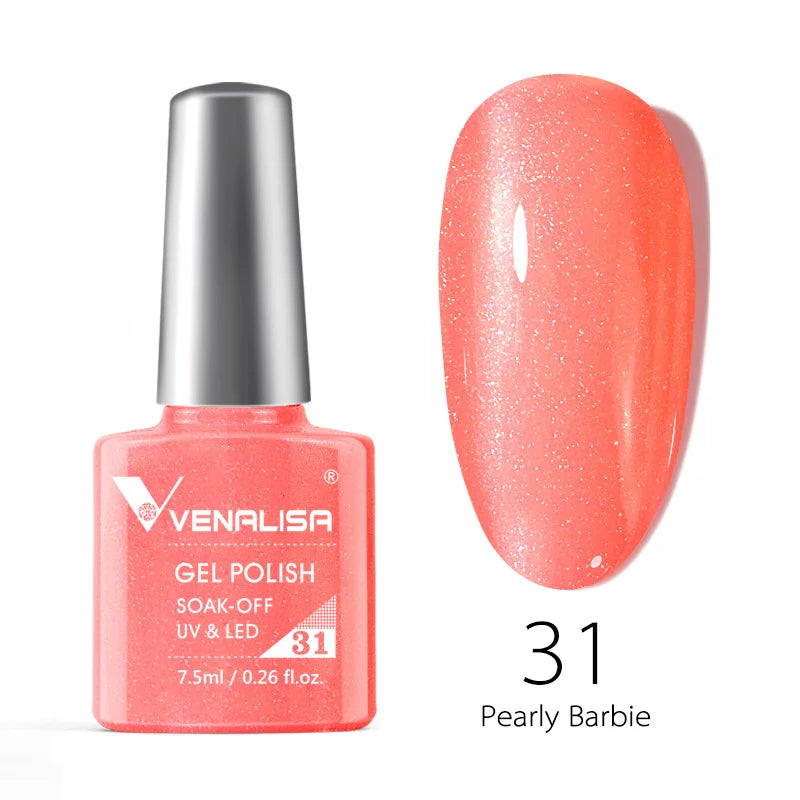 Venalisa VIP4 7.5ml Gel Nail Polish Hema Free Full Coverage Beautiful Semi Permanent Soak Off UV LED Gel Nail Polish Gel Lacquer