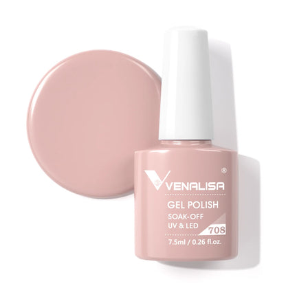 Venalisa VIP4 7.5ml Gel Nail Polish Hema Free Full Coverage Beautiful Semi Permanent Soak Off UV LED Gel Nail Polish Gel Lacquer