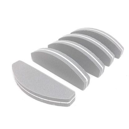 10pcs Nail Polishing Block Nail Files Washable Double-Side Nail Buffering File Art Salon Sponge Manicure Tool Nails Accessories