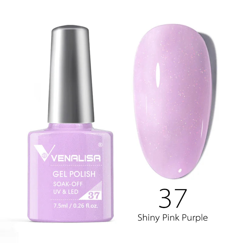 Venalisa VIP4 7.5ml Gel Nail Polish Hema Free Full Coverage Beautiful Semi Permanent Soak Off UV LED Gel Nail Polish Gel Lacquer