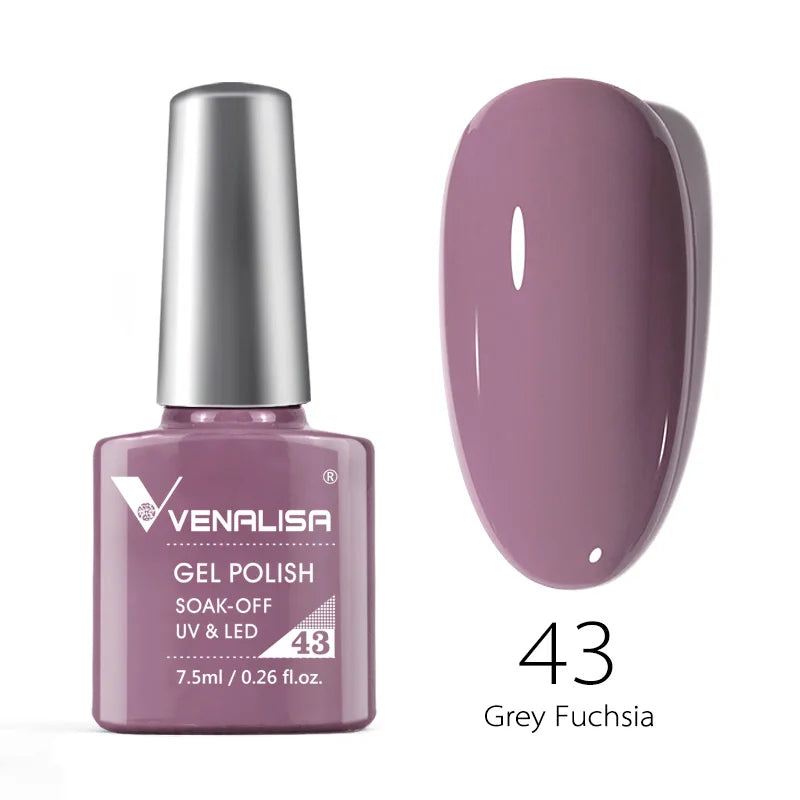 Venalisa VIP4 7.5ml Gel Nail Polish Hema Free Full Coverage Beautiful Semi Permanent Soak Off UV LED Gel Nail Polish Gel Lacquer