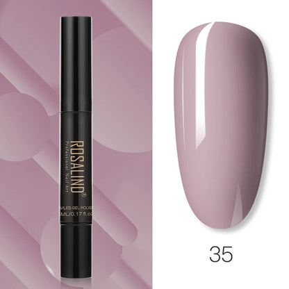 Pure Color Gel Nail Polish Pen - ROSALIND UV Neon Hybrid