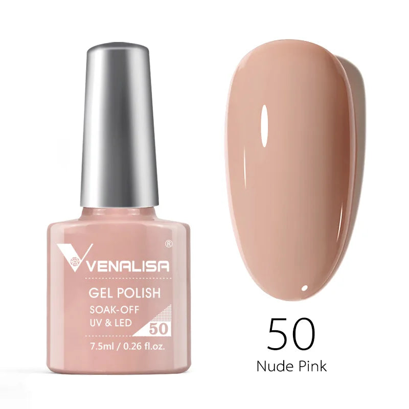 Venalisa VIP4 7.5ml Gel Nail Polish Hema Free Full Coverage Beautiful Semi Permanent Soak Off UV LED Gel Nail Polish Gel Lacquer