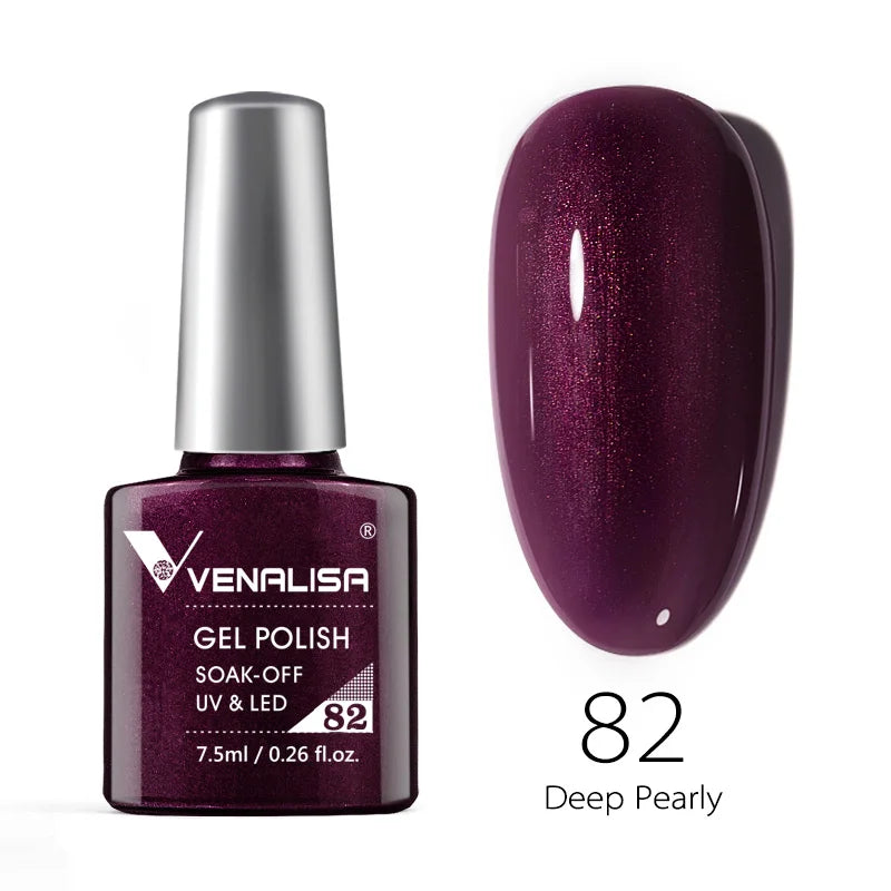 Venalisa VIP4 7.5ml Gel Nail Polish Hema Free Full Coverage Beautiful Semi Permanent Soak Off UV LED Gel Nail Polish Gel Lacquer