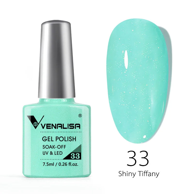 Venalisa VIP4 7.5ml Gel Nail Polish Hema Free Full Coverage Beautiful Semi Permanent Soak Off UV LED Gel Nail Polish Gel Lacquer