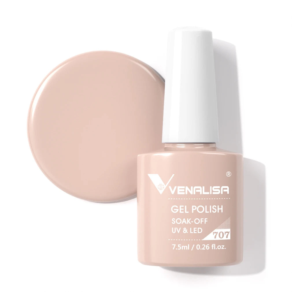 Venalisa VIP4 7.5ml Gel Nail Polish Hema Free Full Coverage Beautiful Semi Permanent Soak Off UV LED Gel Nail Polish Gel Lacquer