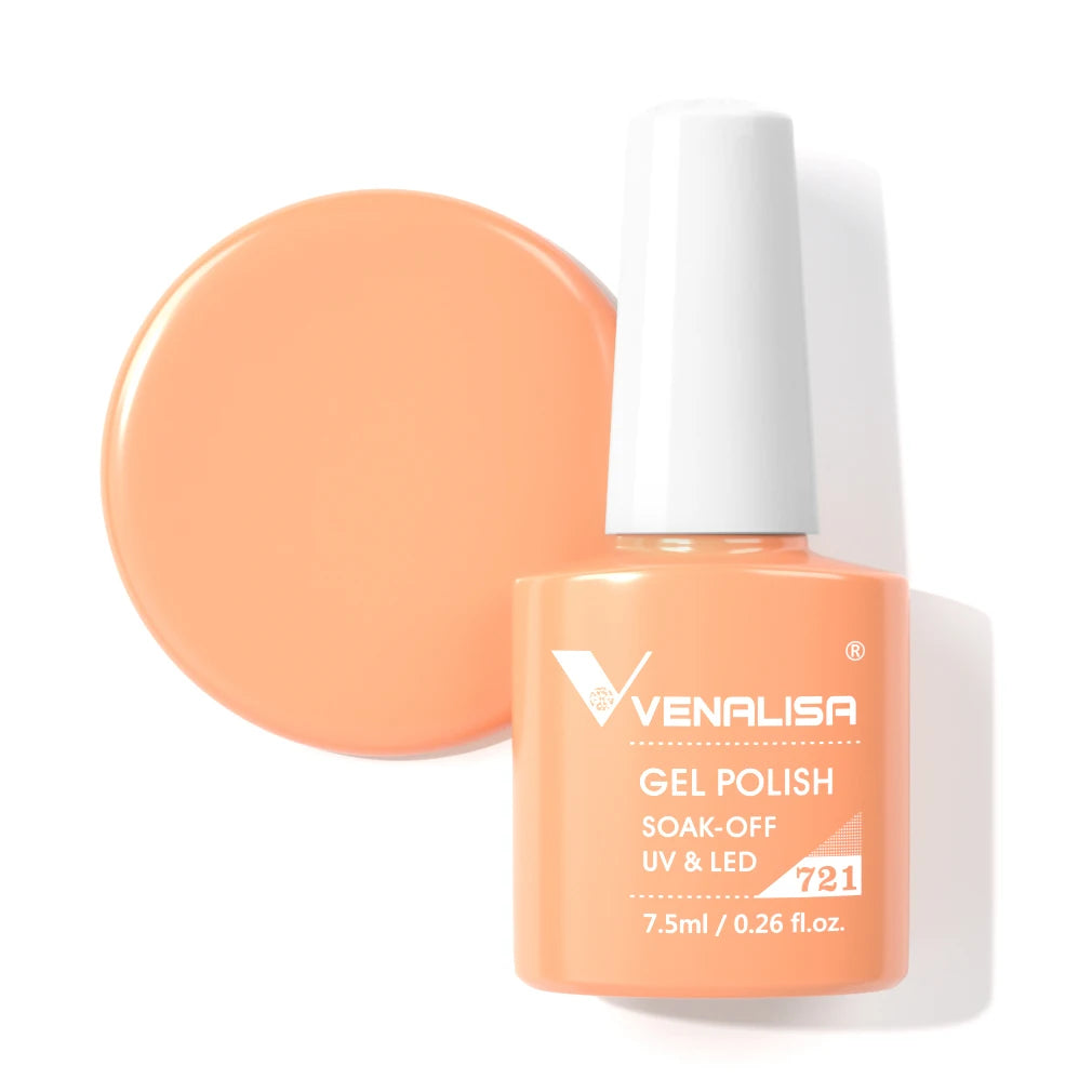 Venalisa VIP4 7.5ml Gel Nail Polish Hema Free Full Coverage Beautiful Semi Permanent Soak Off UV LED Gel Nail Polish Gel Lacquer