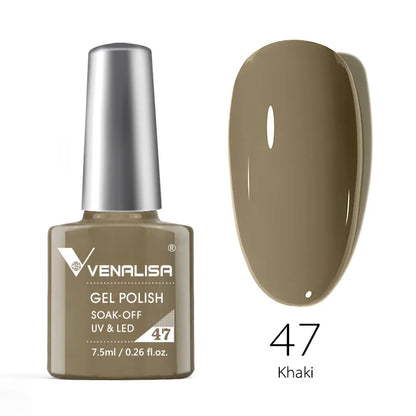 Venalisa VIP4 7.5ml Gel Nail Polish Hema Free Full Coverage Beautiful Semi Permanent Soak Off UV LED Gel Nail Polish Gel Lacquer