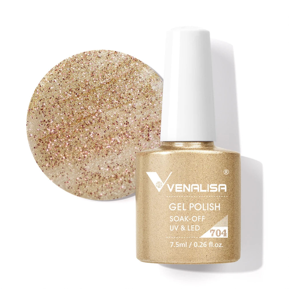Venalisa VIP4 7.5ml Gel Nail Polish Hema Free Full Coverage Beautiful Semi Permanent Soak Off UV LED Gel Nail Polish Gel Lacquer