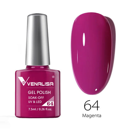 Venalisa VIP4 7.5ml Gel Nail Polish Hema Free Full Coverage Beautiful Semi Permanent Soak Off UV LED Gel Nail Polish Gel Lacquer