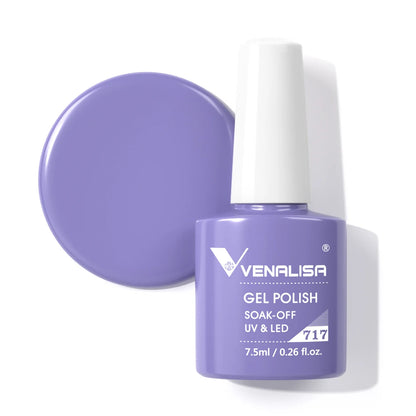Venalisa VIP4 7.5ml Gel Nail Polish Hema Free Full Coverage Beautiful Semi Permanent Soak Off UV LED Gel Nail Polish Gel Lacquer