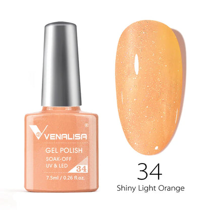 Venalisa VIP4 7.5ml Gel Nail Polish Hema Free Full Coverage Beautiful Semi Permanent Soak Off UV LED Gel Nail Polish Gel Lacquer