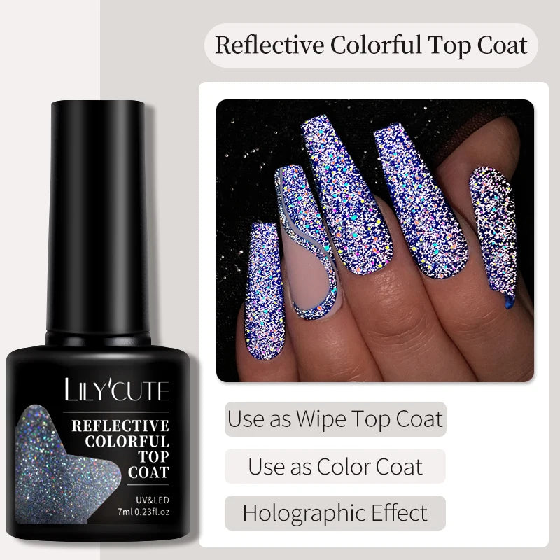 LILYCUTE 8ml Pink Natural Dried Flower Gel Nail Polish Summer Colorful Fairy Series Manicure Painting Soak Off Nail Art UV Gel