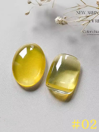 MIANEL Gel Nail Polish 12ML - Candy Glass Finish, 1-10pcs