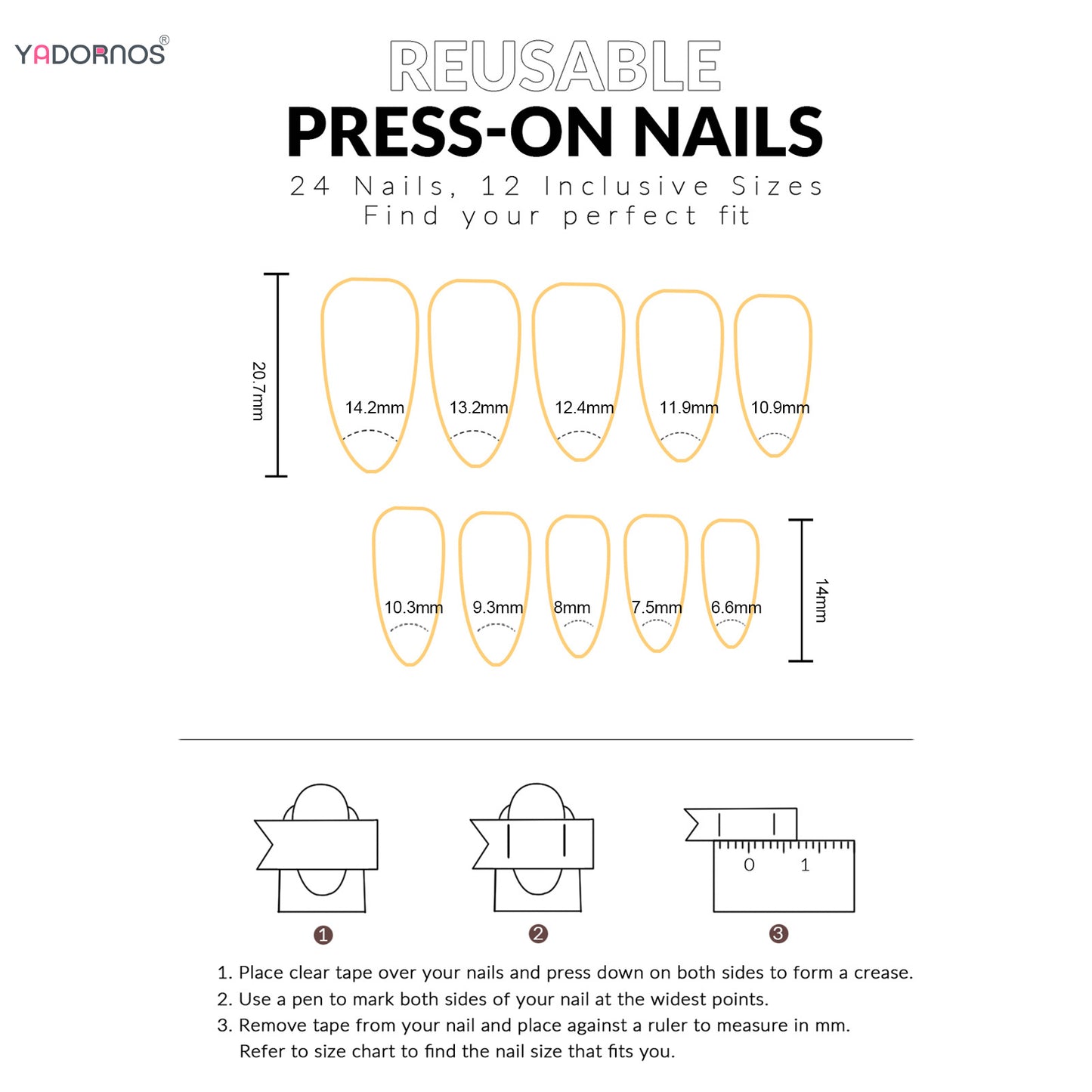 Press On Nails: Glossy Red Cat's Eye Press On Nails - 24pcs Almond Shape