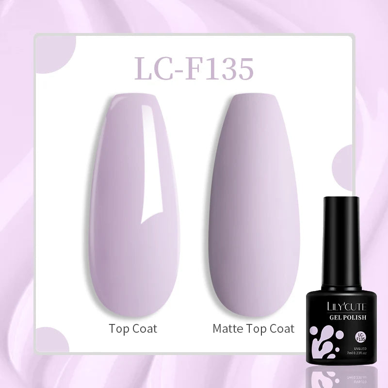 LILYCUTE 8ml Pink Natural Dried Flower Gel Nail Polish Summer Colorful Fairy Series Manicure Painting Soak Off Nail Art UV Gel