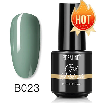 ROSALIND gel nail polish colors For Nail Art Soak Off Semi-permanent UV LED en gel temperature nail polish Christmas nail