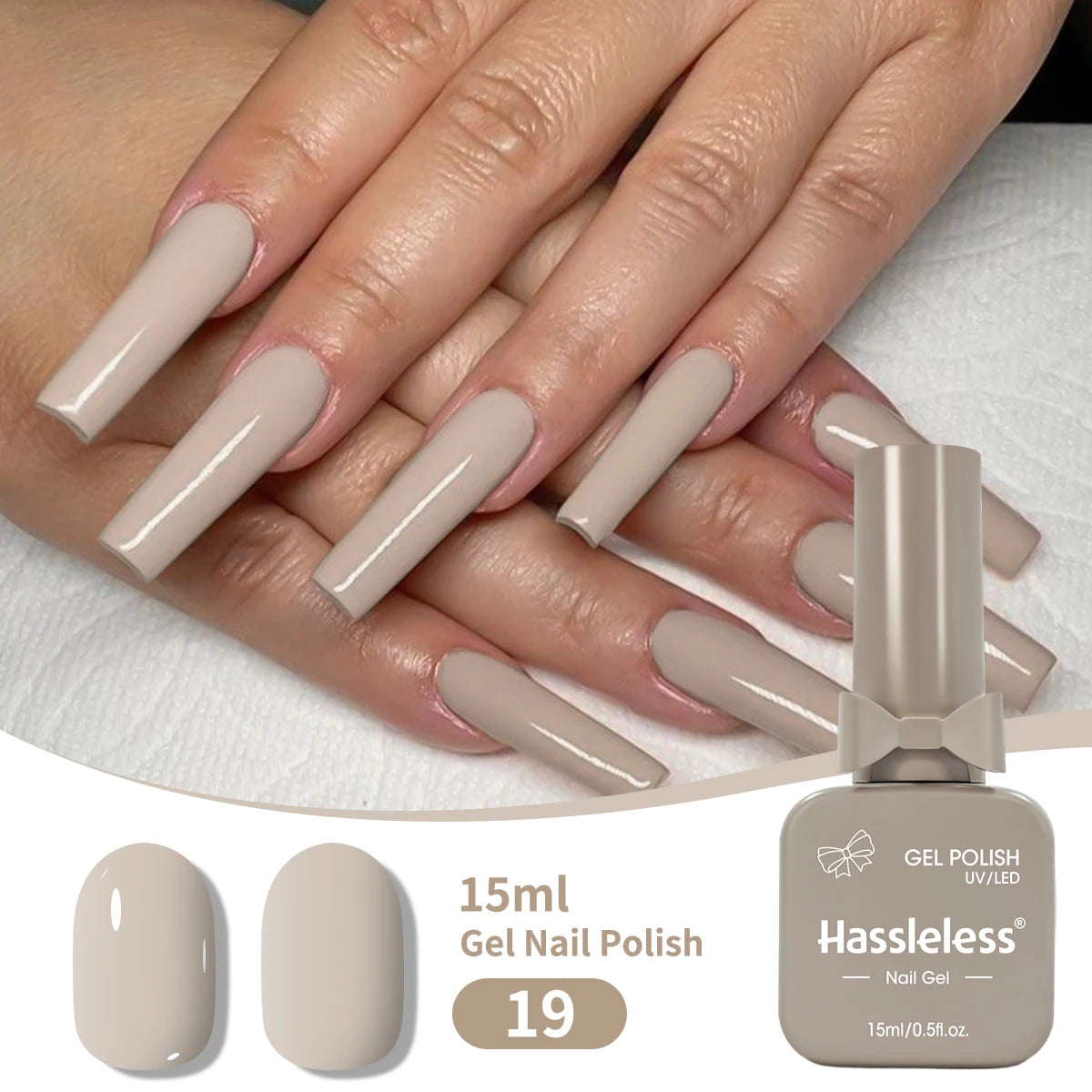 Single-Use 15ml Gel Nail Polish - Easy Home/Salon Manicure