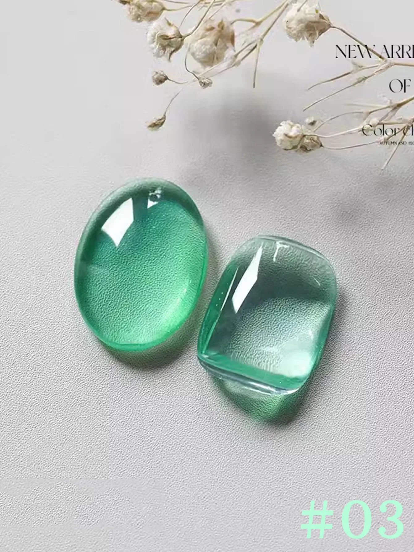 MIANEL Gel Nail Polish 12ML - Candy Glass Finish, 1-10pcs