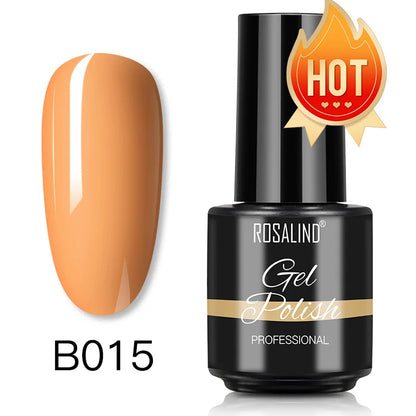 ROSALIND gel nail polish colors For Nail Art Soak Off Semi-permanent UV LED en gel temperature nail polish Christmas nail