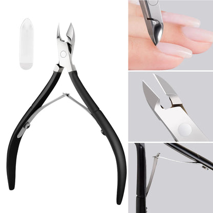 Stainless Steel Cuticle Nipper - Precision Manicure Tool