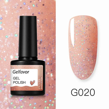 ROSALIND gel nail polish colors For Nail Art Soak Off Semi-permanent UV LED en gel temperature nail polish Christmas nail