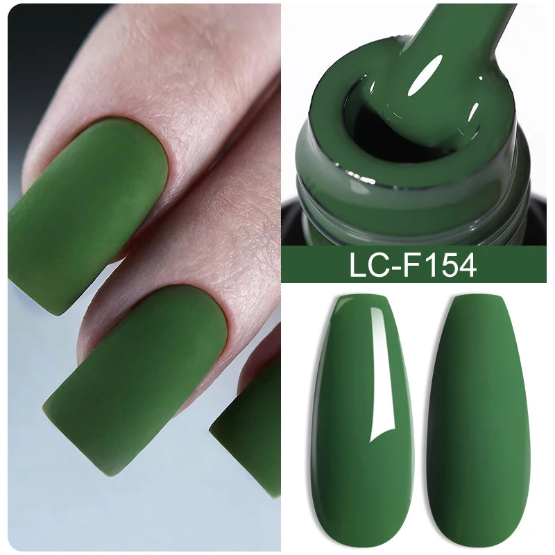 LILYCUTE 8ml Pink Natural Dried Flower Gel Nail Polish Summer Colorful Fairy Series Manicure Painting Soak Off Nail Art UV Gel