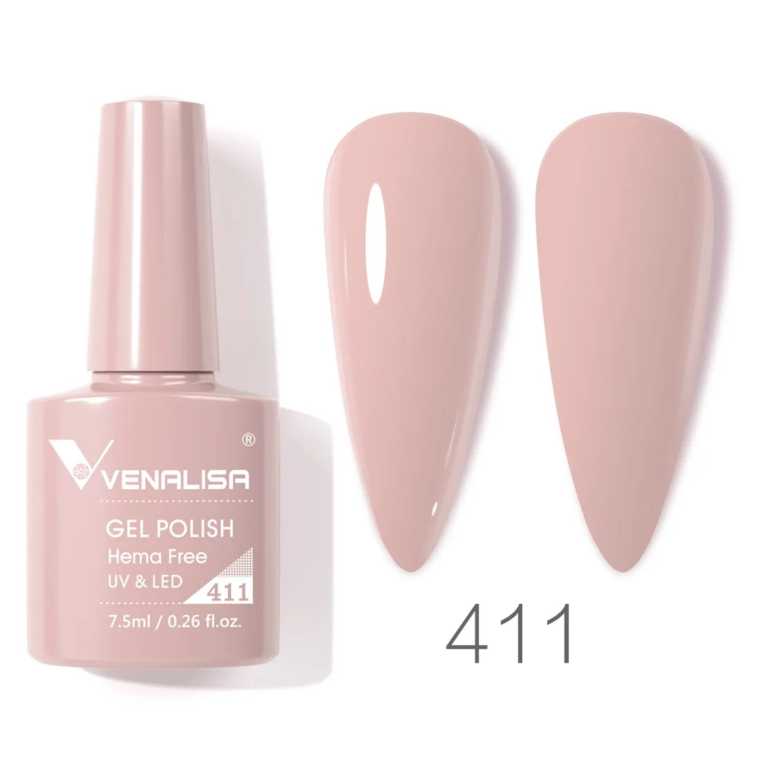 Venalisa VIP4 7.5ml Gel Nail Polish Hema Free Full Coverage Beautiful Semi Permanent Soak Off UV LED Gel Nail Polish Gel Lacquer