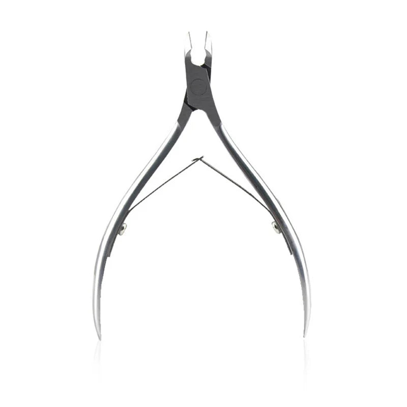 Stainless Steel Cuticle Nipper - Pro Nail & Toenail Trimmer