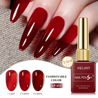 Gel Nail Polish: Nail Varnish Gel 60 Colors - Gloss, Matte, Ice-Clear Finish