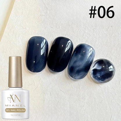 Jelly Gel Nail Polish 10ML - Brown Amber Series 2026