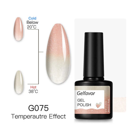 ROSALIND gel nail polish colors For Nail Art Soak Off Semi-permanent UV LED en gel temperature nail polish Christmas nail
