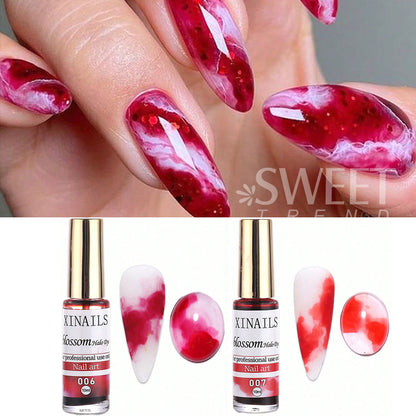 Gel Nail Polish: Blooming Nail Gel - Marble Watercolor Ink 10ml
