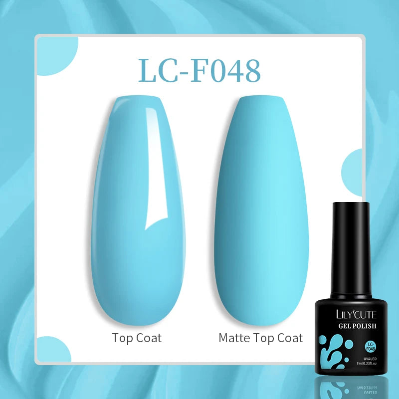 LILYCUTE 8ml Pink Natural Dried Flower Gel Nail Polish Summer Colorful Fairy Series Manicure Painting Soak Off Nail Art UV Gel