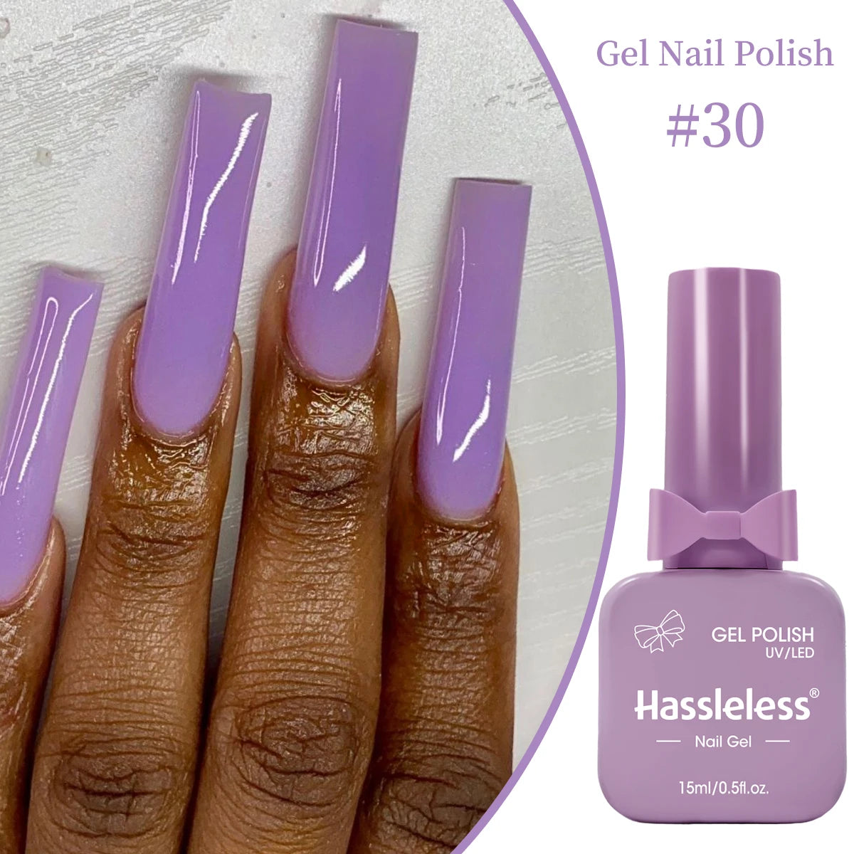 Single-Use 15ml Gel Nail Polish - Easy Home/Salon Manicure