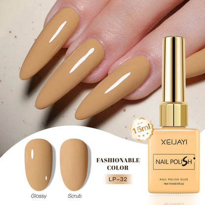 Gel Nail Polish: Nail Varnish Gel 60 Colors - Gloss, Matte, Ice-Clear Finish