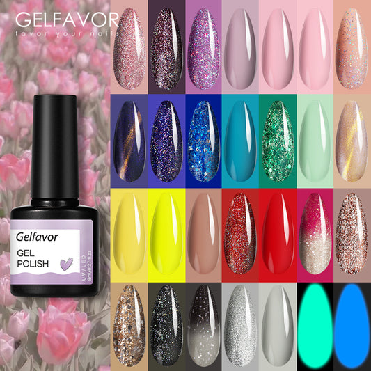 Gel Nail Polish: ROSALIND 40 Colors Gel Nail Polish Set - UV Soak Off Varnish