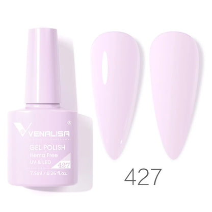 Venalisa VIP4 7.5ml Gel Nail Polish Hema Free Full Coverage Beautiful Semi Permanent Soak Off UV LED Gel Nail Polish Gel Lacquer