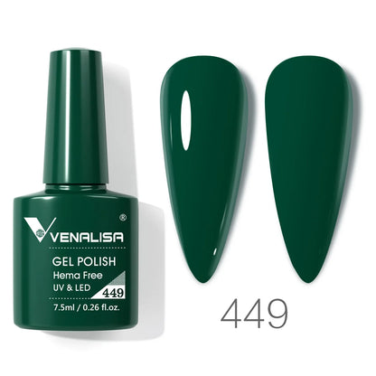 Venalisa VIP4 7.5ml Gel Nail Polish Hema Free Full Coverage Beautiful Semi Permanent Soak Off UV LED Gel Nail Polish Gel Lacquer