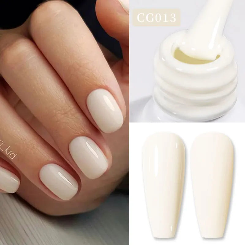 Jelly Nude Gel Nail Polish 10ml - Light Pink Peach UV Cure