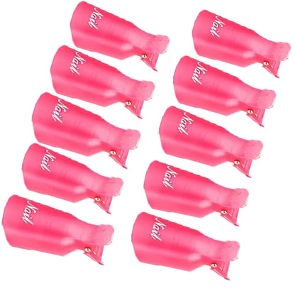 UV Gel Polish Remover Clips - 10/16 Pcs Nail Soak Off Caps