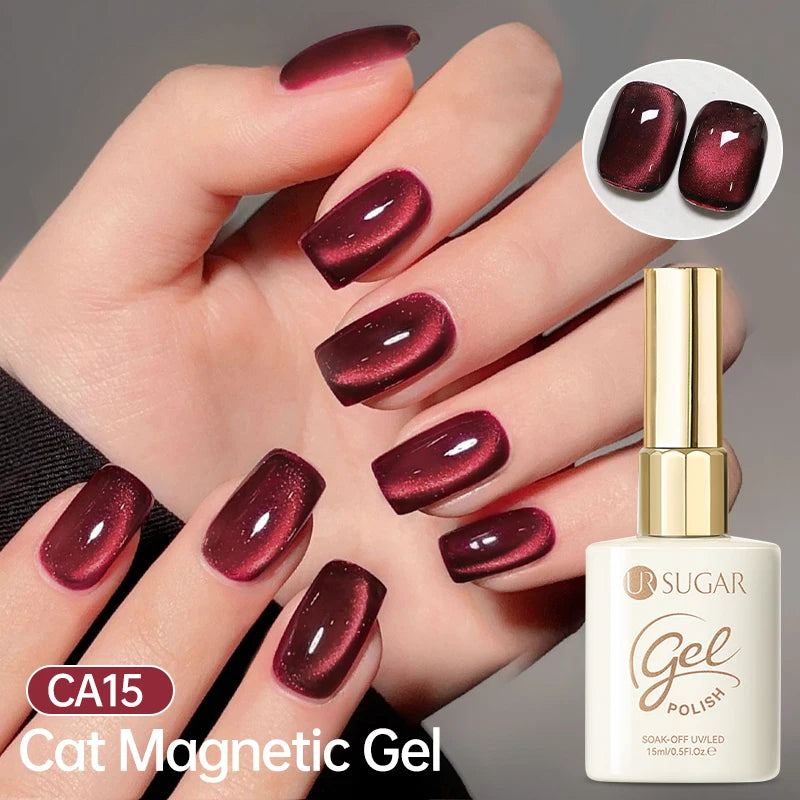 Cat Magnetic Gel Nail Polish - 30 Colors UV/LED Soak Off