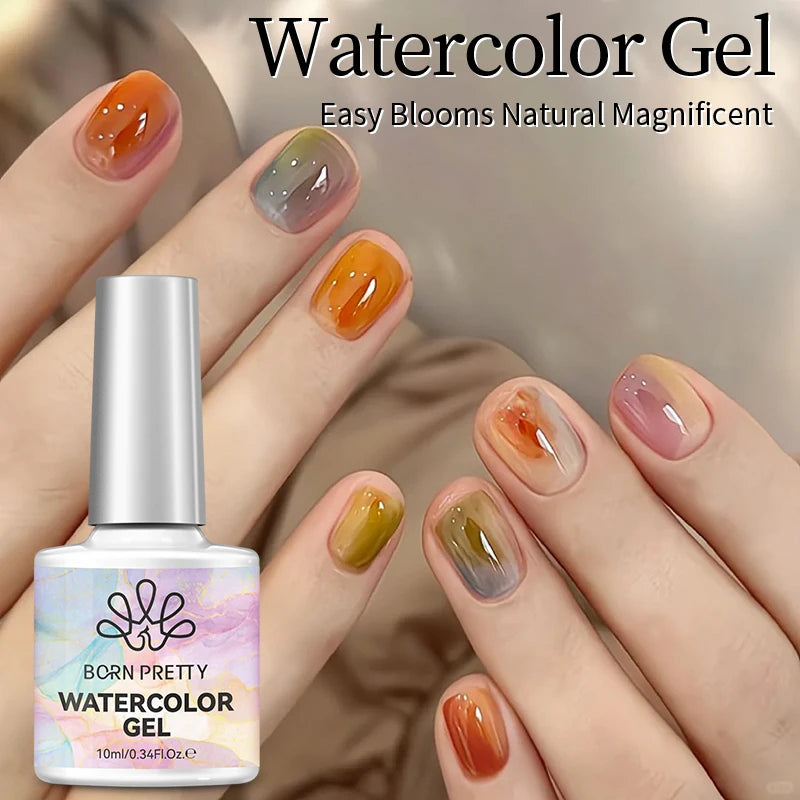 Jelly Nude Gel Nail Polish 10ml - Light Pink Peach UV Cure