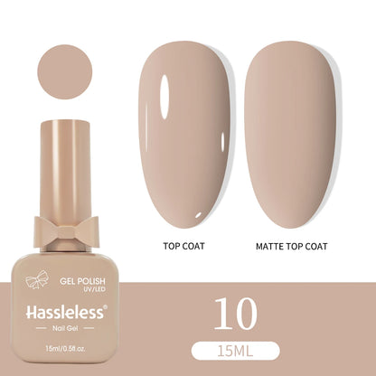 Single-Use 15ml Gel Nail Polish - Easy Home/Salon Manicure