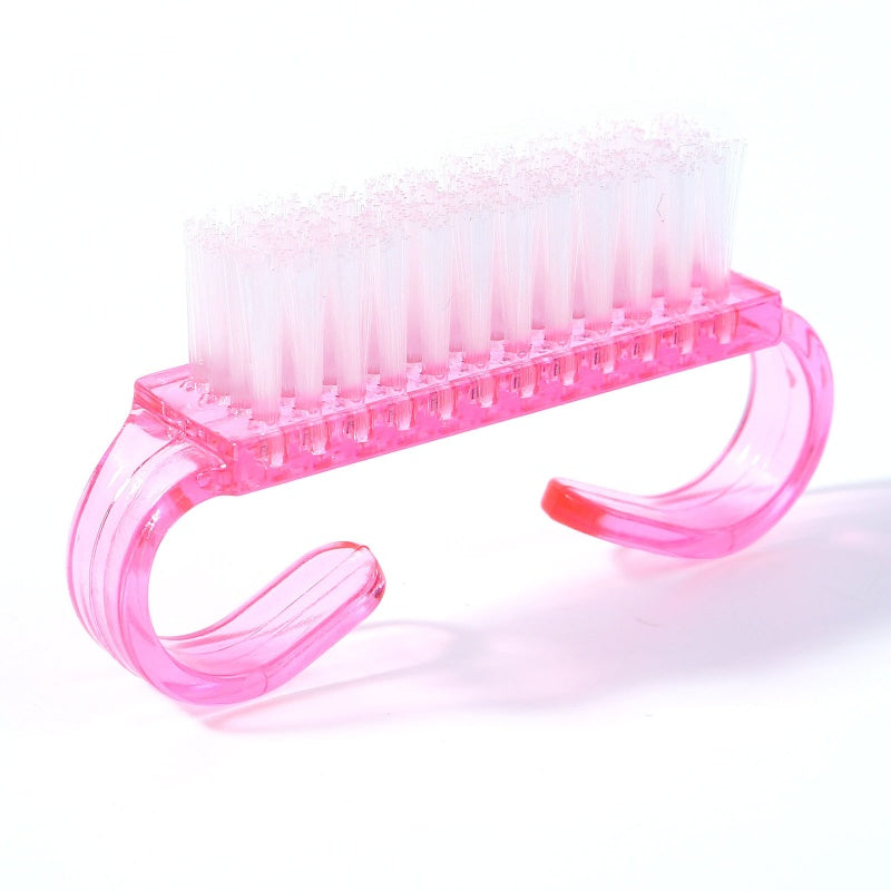 Nail Brush Cleaner: Colorful Soft Dust Remover Tool