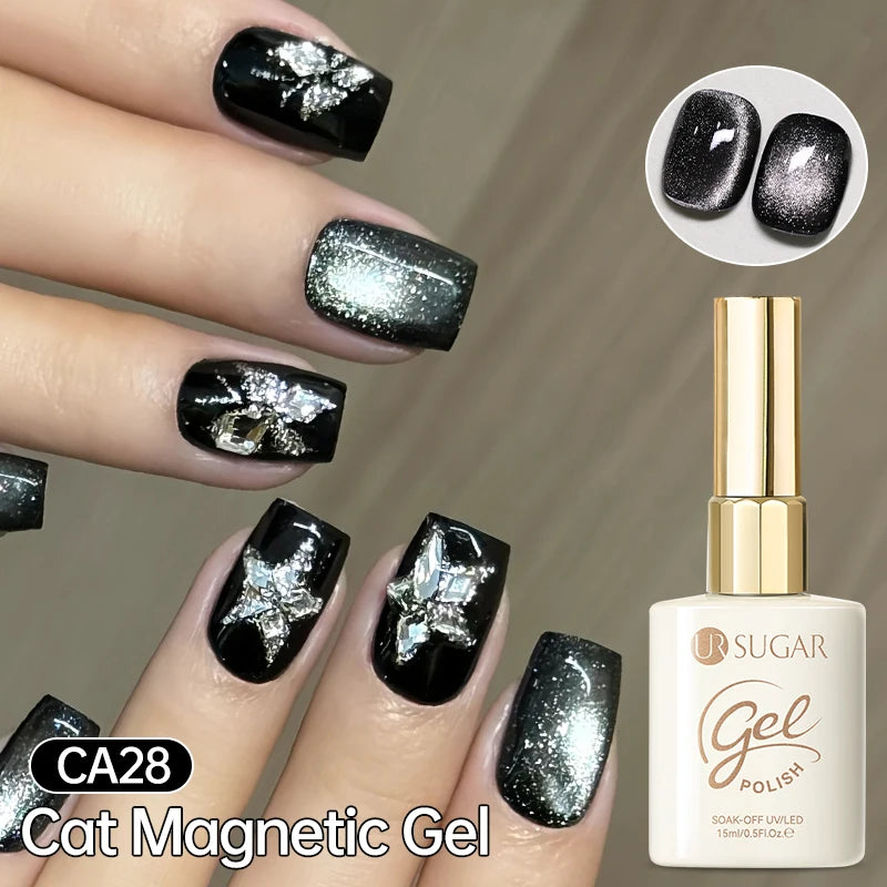 Cat Magnetic Gel Nail Polish - 30 Colors UV/LED Soak Off