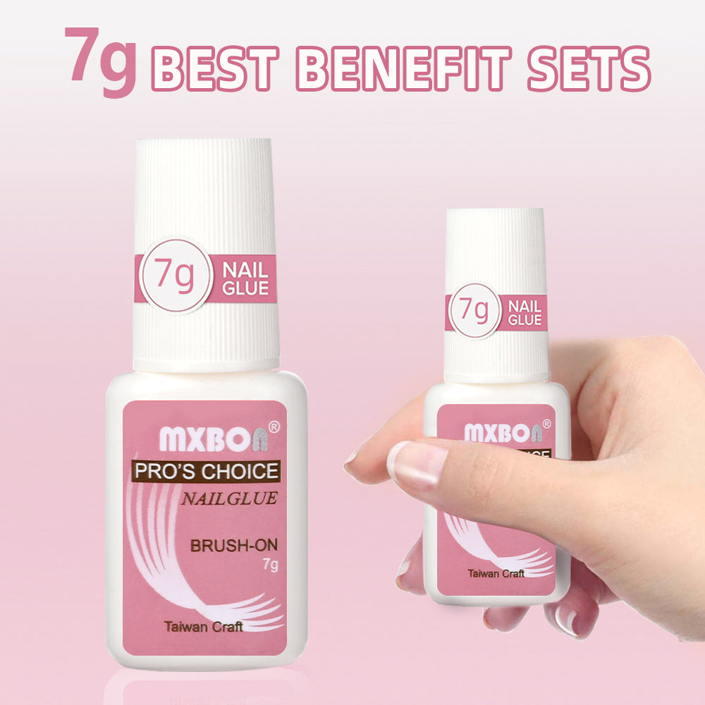 Fast-Dry Nail Glue: Super Bond for Acrylic & Rhinestones