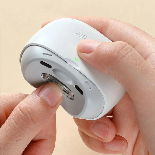 Electric Automatic Nail Clipper pro Touch start infrared protection Upgrade cutter head with led light Trimmer