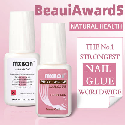 Fast-Dry Nail Glue: Super Bond for Acrylic & Rhinestones