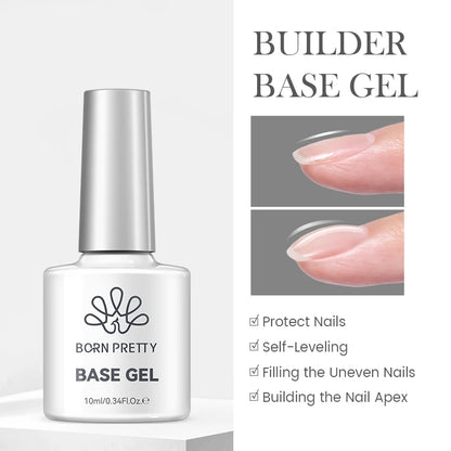 Jelly Nude Gel Nail Polish 10ml - Light Pink Peach UV Cure